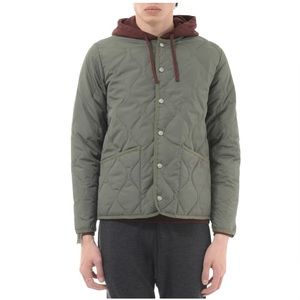 TAION | Military crew neck down jacket